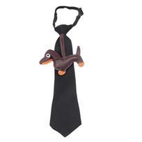 Delightful Dachshund Embroidered Tie Skin Friendly Fabric For Date Nights Group Gatherings