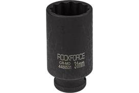 Dvylikakampė galvutė Rockforce 4488531, 31 mm, 1/2"