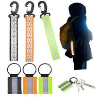 [SensaBliss] Set of 6 Reflective Bands Reflective Strap Reflector Keychain