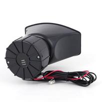 Universal 1000W 12V 7 Tone Multipurpose Speakers Loud Car Police Siren Air Megaphone Horns Car Vehicle Motorcycle Accessories 12V juoda