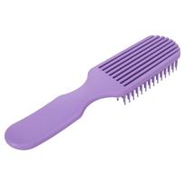 3pcs Rounded Tips Hair Detangler Comb Purple Wide Tooth Hair Brush Massage Hair Brush  Shower Use