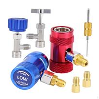 R1234yf Adapter Kit Connectors Solid Fitting High Side and Low Easy Using Couplers Self