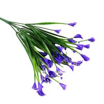 Žydinčios puokštės dirbtinės gipsofilinės kalos lelijos gėlės augalas vestuvių vakarėlis namų dekoras violetinė