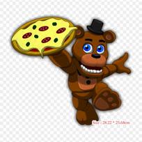 Fnaf World Freddy Fazbear picerijos simuliatorius Penkios naktys Freddy Lyginami rūbai Marškinėlių maišelis Šilumos perdavimo lipdukai Lyginami pleistrai