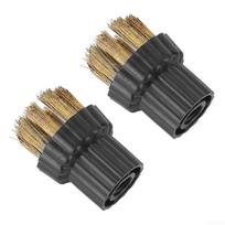 2 vnt garų valiklio žalvario šepetėlio galvutės atsarginės dalys garų valytuvui Mop X5 black