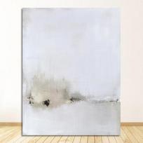 Pilkas plakatas Mados sienos menas Drobės tapybos paveikslai svetainei Cuadros dekoras Nordic namų dekoras Abstrakcionistinis minimalistinis 21cm×30cm NoFrame