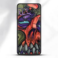 Dėklas, skirtas Poco X3 NFC M3 Pro M3 F3 F1 Capa, skirtas Mi Note 10 Pro Lite Caso, skirtas Xiaomi CC9 Pro A3 A2 Lite Fashion Samurai Demon Mi A2 Lite black