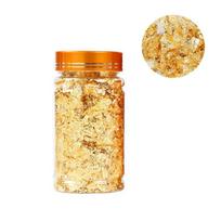 Aukso lapeliai žvakei, Silikoninė forma aromaterapiniam muilui, Žvakių gamybai, Dekoravimui 1pcs auksas