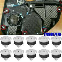 10 vnt Vidinių durų kortelių apdailos skydelio spaustukai, skirti Renault Megane 2 3 Samsung Laguna Peugeot 208 308 508 Citroen DS4 DS5 7703077476 gray