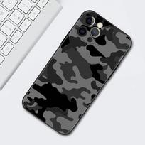 Camouflage Camo karinis TPU dėklas, skirtas iPhone 11 12 13 Pro Max 12 Mini XR X XS MAX SE 7 8 Plus 6 6S telefono dangtelis iPhone 12