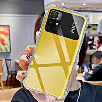 Skirtas Xiaomi Poco M4 Pro 5G Phone Soft Case HD Transparent, skirtas Xiaomi Poko M4Pro 5g 6.6  21091116AG Smūgiams atsparūs dangteliai nuo įbrėžimų Poco M4 Pro 5G gryna