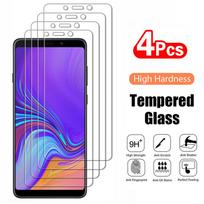 4PCS Tempered Glass For Samsung Galaxy A3 A5 A7 A6 A8 J4 J6 Plus 2018 J2 J3 J5 J7 2016 A750 A9 2018 Screen Protector Film Glass Huawei P Smart 2019 gryna