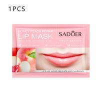 SADOER Peach Moisture Repair Lip Mask Anti-Cracked Lip Mask 1pcs