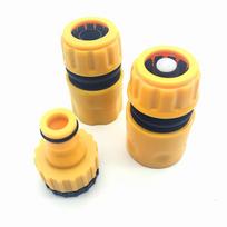 3 vnt./daug Sodo vandens greitoji jungtis Laistymo vandens pistoleto jungtis Vandens sustabdymo jungtis 16 mm vamzdžio Automobilių plovimo jungtys 1/2'' black