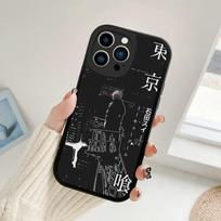 Tokyo Ghoul Kaneki Ken Anime Phone Case for Iphone 14 13 11 12 Pro MAX 13 12 MiNi 7 8plus 14 13 PRO X XS 12 XR Lambskin Covers 13 pro max