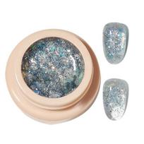 5ml Nail Sequins Vanish High-density Smooth Brushing Lightweight Manicure Platinum Nail Glitter Gel 11 gray