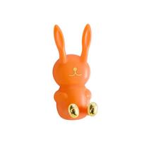 Cartoon Bunny Shape dantų šepetėlio laikiklis Kūrybiškas prie sienos tvirtinamas be pėdsakų kabliukas Daugiafunkcis kabliukas, vonios kambario priedai