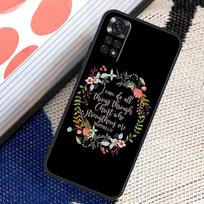 Biblijos eilutė Filipiečiams Jėzus Kristus dėklas skirtas Xiaomi Redmi Note 12 11 10 9 8 Pro Note 8T 9S 10S 11S Redmi 10 10C 12C 9C dangtelis Redmi Note 11 Pro