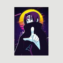 Modernus namų dekoras Anime figūrų plakatai Kreidinis popierius Boruto Uchiha Itachi Plakatas Sienų menas Paveikslai Miegamasis Kavinė Baras Viešbučio Dekoravimas Muralas 30x21cm