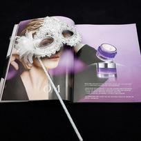 Gėlių rankinė kaukė Moterų panelių merginų Venecijos princesių kaukės balta
