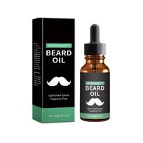 Vyriškas barzdos priežiūros aliejus, švelnus valymas, maitinantis, drėkinantis, atkuriantis ir glotninamasis plaukų priežiūros tirpalas 30 ml One Size black