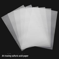 A4 permatomas kopijavimo popierius 73g piešimui ir antspaudų gamybai A5 Tracing Paper