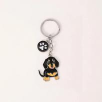 Metalinis mielas takso raktų laikiklis buldogo raktų pakabukai Corgi raktų pakabukas naminių šunų raktų pakabukas Dovana geriausiam draugui