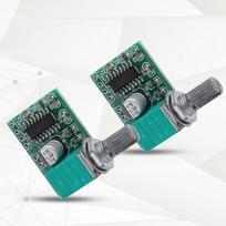 2 vnt. PAM8403 Mini 5V Skaitmeninio galios stiprintuvo modulis o Stiprintuvo modulio plokštė