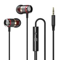 Lietinio metalo kokybės laidinės ausinės Type-C skaitmeninis lustas 3,5 mm ausinės HiFi triukšmo slopinimas Super žemų dažnių laisvų rankų įranga Samsung Xiaomi 3.5MM Interface juoda