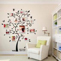 100*120Cm 3D DIY Nuimami Po Medžio PVC Sienų Lipdukai/Lipnūs Sienų Lipdukai Sieninė Dailė Namų Dekoras