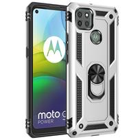 Moto G9 Power Case Telefonui Moto G 9 Power Case Smūgiams atsparus šarvai Tvirtas karinis apsauginis automobilio laikiklis Magnetinis dangtelis for Moto G9 Power