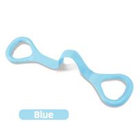 Fitness Workout Resistance Band Arm Back Shoulder Exercise Elastic Training Band Yoga Pilates Physical Therapy Equipment Large mėlyna