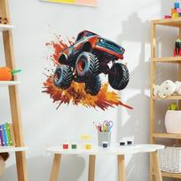 Animacinis Blaze Buggy Sienų Fonas Gražinimo Dekoracija Sienų Lipdukai 29*35cm/fun-f567