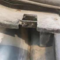 Nauji 6 vnt. automobilio metaliniai spaustukai priekinio stiklo panelės apdailos spaustukai 1329640 Ford Focus MK2