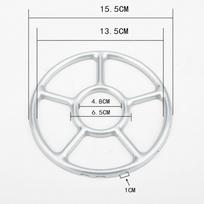 15,5 cm / 17,5 cm puodų laikiklis Universalūs viryklės priedai S