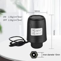 Mechaninis slėgio jungiklis patobulintam vandens siurblio funkcionalumui ir stabilumui 3/8 1.5-2.2kg
