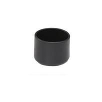 Skaidrios kėdžių ir stalų kojų apsaugos - Stori, atsparūs dilimui padėkliukai baldų apsaugai Round 14mm juoda