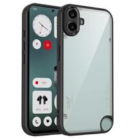 CMF By Nothing Phone One Case Shockproof Silicone Bumper with Clear Back Hard Cover Phone Case for Nothing CMF Phone 1 CMFPhone1 Pc + tpu&Nothing CMF Phone 1 juoda