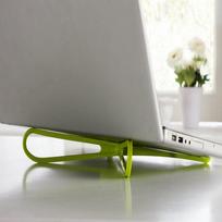 Portable Plastic Simple Laptop Cooling Stand Pad Rack Base Support Cooler KTY žalia