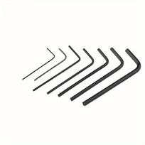 7 vnt./rinkinys 0,7–3 mm mini šešiakampis raktas Allen rakto rinkinys Legiruotojo plieno veržliarakčio atsuktuvo rinkinys Daugiafunkciniai remonto rankiniai įrankiai juoda