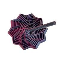 Išplėstinė sensorinė fidget žvaigždė 3D spausdintas besisukantis bokštelis fidget žaislas Lanksti spiralinė žvaigždė su rankena streso malšinimui Biuro stalo aksesuaras S A