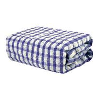 1 or 6 Pack Kitchen Towels, Highly Absorbent, Non-Scratch Cotton Dishcloths, 40x28 cm, Reusable for Home & Restaurant mėlyna