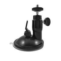 Upgrades Vacuum Pulling Cup Car Mount 1/4 Inch Screw Designs Vacuum Pulling Mount Simple Installation for Sport Cameras juoda