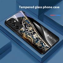 Jinmai Raudona Violetinė Skirta Samsung Galaxy A15 5G 54 4G 51 50 24 35 90 71 12 51 53 52S 80 22 34 Juodas Grūdintas Stiklas Telefono Dėklas For Samsung A52s 5G