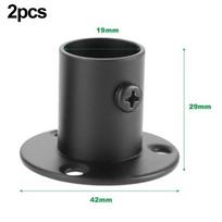 19-32mm Spintos Bėgelio Atramos 2vnt Antikorozinis Laikiklis 19mm