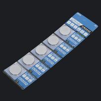 Ryškus naktinis šviečiantis žvejybos plūdas - didelio pilvelio elektroninis plūduras karpių žvejybai Universal battery (set of 5) gray