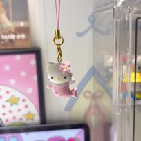 Ilgakojė Hello Kitty telefono grandinėlė Hello Kitty pakabukas raktų pakabukas papuošalas mergaitei moteriai dovanų maišelio dekoracija