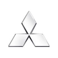 Automobilio vairo centrinis emblemos logotipas lipdukas Mitsubishi Pajero Outlander XL Montero Lancer Triton l200 Galant sidabras
