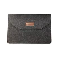 Protective Felt Sleeve for Apple MacBook 11, 13, 15.6-inch & Xiaomi Laptops Power Bag 16*11 juoda