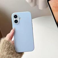 Liquid Silicone Candy Color Phone Case for Iphone 16 15 14 13 12 11 Pro 13 Mini X XR Xs Max 7 8 Plus SE Shockproof Cover Cases iPhone 13 mini šviesiai violetinė spalva
